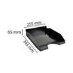 Picture of EXACOMPTA DESK TRAY BLACK